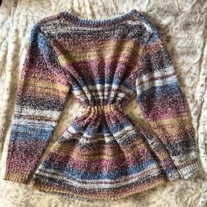 Oversized Knit Sweater Dress